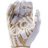 imageadidasFootball GlovesWhiteMetallic Gold
