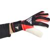 imageadidasGoalie GlovesBlackLucid RedWhite