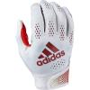 imageAdidas Adizero 11 Adult Football Receiver Glove Multiple Colors amp SizesWhiteRed