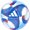 imageAdidas ILEDeFoot 24 League Soccer BallWhiteSolar RedClear SkyTeam Royal Blue