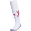 White/Team Power Red/4/Sock