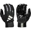 imageAdidas Youth Scorch Destroy 3 Full Finger Linemans Glove BlackWhite Multiple SizesSmall