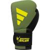 imageAdidas x Anderson Silva Everyday Use Boxing Gloves  Versatile Fitness Gear with PU Outer Shell and Injection Molded FoamOrbit GreenBlackYellowCamo
