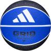 imageadidas  Grid  Recreational Rubber Basketball  Durable for Outdoor amp Indoor PlayBlackRoyal