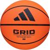 imageadidas  Grid  Recreational Rubber Basketball  Durable for Outdoor amp Indoor PlayOrange