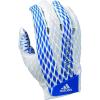 imageadidas Adizero 40 Adult Football Receivers GlovesWhiteRoyal