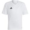 imageadidas Kids Boys Tiro23 Competition V Neck Short Sleeve Jersey Soccer Cleats Breathable  GreyWhite