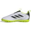 imageadidas Kids Goletto IX Laceless TurfWhiteBlackLucid Lemon