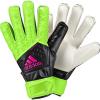 imageadidas Performance ACE Fingersave Junior Goalie GlovesSolar YellowBlackOnix Grey