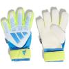 imageadidas Predator Goalkeeper Glove Match FingersaveCrystal SkyRay BlueSolar Yellow
