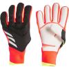 imageadidas Predator PRO Fingersave Goalkeeper Gloves BlackSolar Red sz 10