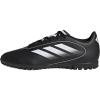 imageadidas Unisex Adult Goletto IX Turf Soccer ShoesBlackWhiteBlack