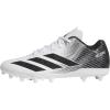 imageadidas UnisexAdult Adizero Electric2 Ii American FootballWhiteBlackBlack