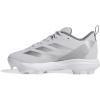 imageadidas UnisexChild Adizero Instict 20 TPU SoftballTeam Light GreySilver MetallicTeam Grey