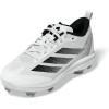imageadidas UnisexChild Adizero Instict 20 TPU SoftballWhiteBlackBlack