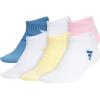 imageadidas womens Superlite No Show Socks 6pair Pack Low Profile Below AnkleTropic BloomDusky Ink BlueOrange Tint3