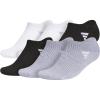 imageadidas womens Superlite No Show Socks 6pair Pack Low Profile Below AnkleWhiteBlackGrey3