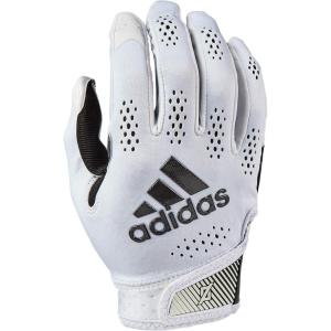 imageAdidas Adizero 11 Adult Football Receiver Glove Multiple Colors amp SizesWhiteBlack