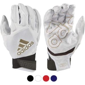imageAdidas Freak 40 Padded Receiver Adult Football Gloves Premium Football Gear amp Equipment Multiple Colors and SizesWhite