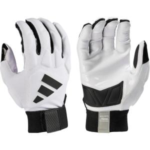 imageAdidas Scorch Destroy 3 Full Finger Adult Linemans Glove WhiteBlack Multiples Sizes and ColorsWhiteBlack