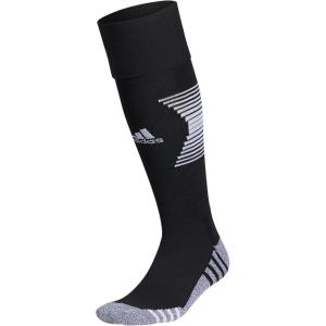 imageAdidas Unisex Team Speed Soccer Socks or Calf Sleeves 1 Pair OverTheCalf3BlackWhite