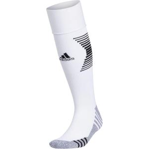 imageAdidas Unisex Team Speed Soccer Socks or Calf Sleeves 1 Pair OverTheCalf3WhiteBlack