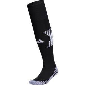 imageAdidas Unisex Team Speed Soccer Socks or Calf Sleeves 1 Pair OverTheCalfBlackWhite4Sock
