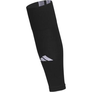 imageAdidas Unisex Team Speed Soccer Socks or Calf Sleeves 1 Pair OverTheCalfBlackWhite5Sleeve