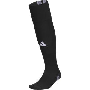 imageAdidas Unisex Team Speed Soccer Socks or Calf Sleeves 1 Pair OverTheCalfBlackWhite5Sock