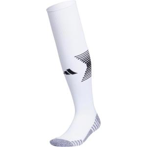 imageAdidas Unisex Team Speed Soccer Socks or Calf Sleeves 1 Pair OverTheCalfWhiteBlack4Sock