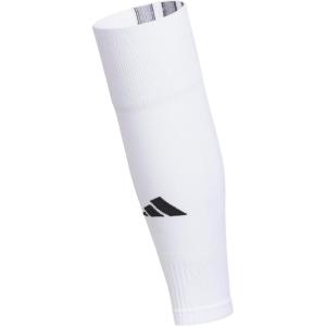 imageAdidas Unisex Team Speed Soccer Socks or Calf Sleeves 1 Pair OverTheCalfWhiteBlack5Sleeve