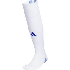 imageAdidas Unisex Team Speed Soccer Socks or Calf Sleeves 1 Pair OverTheCalfWhiteTeam Royal Blue5Sock