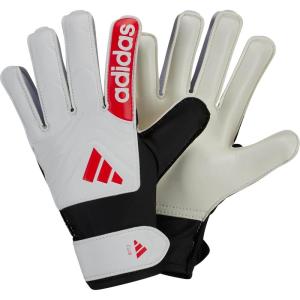 imageAdidas UnisexKids Copa Club Goalie Soccer GlovesWhiteLucid RedBlack