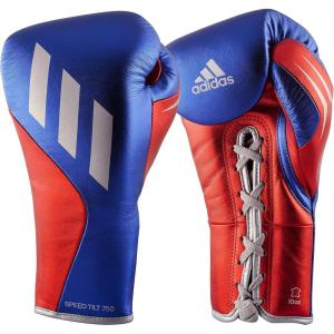 imageSpeed Tilt 750 PRO Fight GlovesMet BlueRedSilver