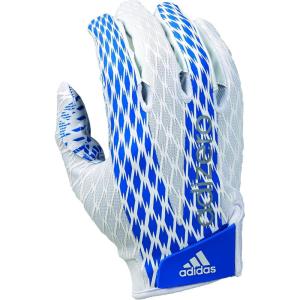 imageadidas Adizero 40 Adult Football Receivers GlovesWhiteRoyal