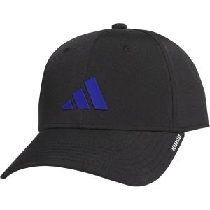 imageadidas Boys Gameday Hat  Snapback Athletic Baseball CapBlackSemi Lucid Blue