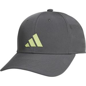 imageadidas Boys Gameday Hat  Snapback Athletic Baseball CapGrey SixSemi Frozen Yellow