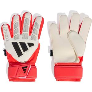 imageadidas Predator Goalkeeper Glove Match FingersaveWhiteLucid RedBlack