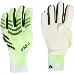 imageadidas Predator Pro Fingersave Goalkeeper Gloves  Cushioned Reinforced with URG 20 Latex Palm amp Fingersave Spines for Ultimate ShotStopping PerformanceYellow