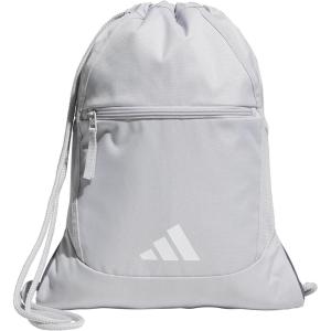 imageadidas Stadium Sackpack  Drawstring Backpack for Sports Small Gym Bag 13LTeam Light GreyWhite