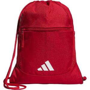 imageadidas Stadium Sackpack  Drawstring Backpack for Sports Small Gym Bag 13LTeam Power Red 2White