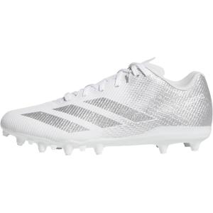 imageadidas UnisexAdult Adizero Electric2 Ii American FootballWhiteSilver MetallicWhite