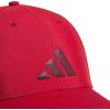 imageadidas Mens Gameday 5 Stretch Fit Hat  Athletic Structured Baseball CapActive MaroonCollegiate Burgundy5