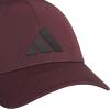 imageadidas Mens Gameday 5 Stretch Fit Hat  Athletic Structured Baseball CapAurora Ruby RedBlack4