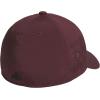imageadidas Mens Gameday 5 Stretch Fit Hat  Athletic Structured Baseball CapAurora Ruby RedBlack4