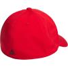 imageadidas Mens Gameday 5 Stretch Fit Hat  Athletic Structured Baseball CapBetter ScarletShadow Red4