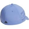 imageadidas Mens Gameday 5 Stretch Fit Hat  Athletic Structured Baseball CapBlue FusionBlack4