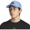 imageadidas Mens Gameday 5 Stretch Fit Hat  Athletic Structured Baseball CapBlue FusionBlack4