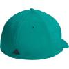 imageadidas Mens Gameday 5 Stretch Fit Hat  Athletic Structured Baseball CapEqt GreenBlack5