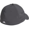 imageadidas Mens Gameday 5 Stretch Fit Hat  Athletic Structured Baseball CapGrey SixWhite4